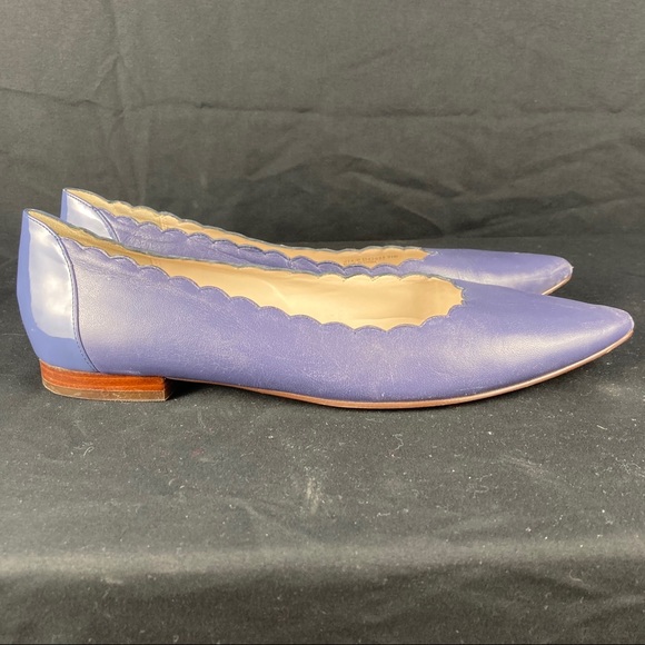 Cole Haan womens scalloped pointed flats - Picture 3 of 9